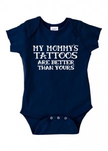 baby onesie my mommy's tattoos are better