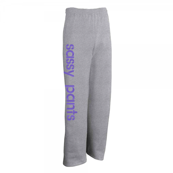 Cranky Pants Unisex Lounge Pants | Big and Comfy Grey Sweatpants