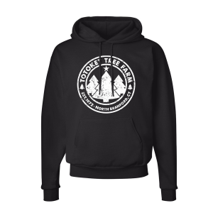 totoket tree farm hoodie black